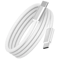 Дата кабель WIWU C101 Essen Type-C to Type-C 240W (1.5m) White