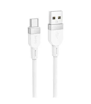 Дата кабель Hoco X109 Energy Silicone USB to Type-C (1m) White