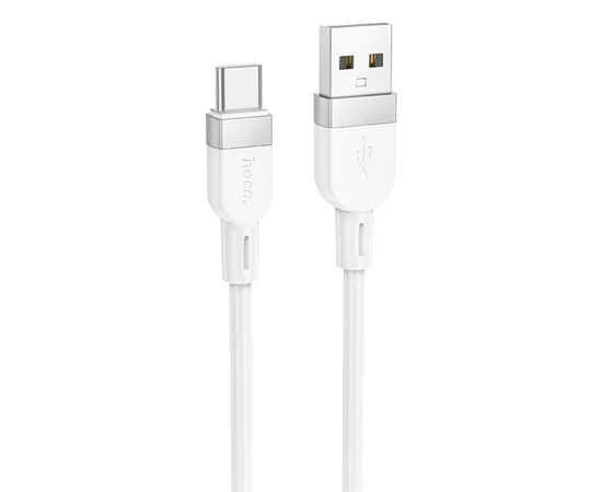Дата кабель Hoco X109 Energy Silicone USB to Type-C (1m) White