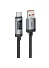 Дата кабель Hoco U148 Lord with display USB to Type-C 100W (1.2m) Black
