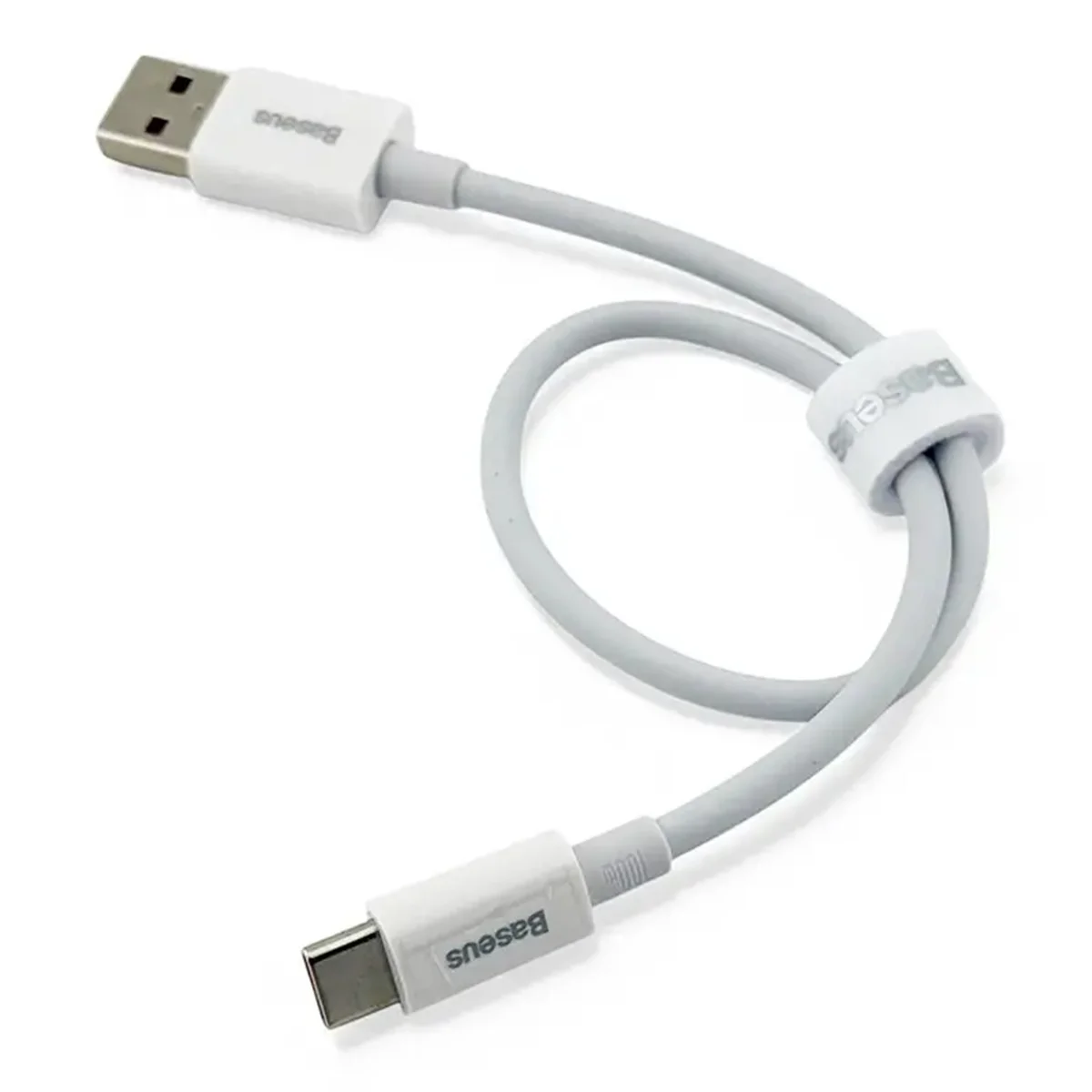 Дата кабель Baseus Superior Series Fast Charging USB to Type-C 100W (0.25m) (P10320102) Moon White