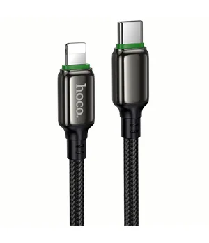 Дата кабель Hoco X127 Exceed Type-C to Lightning PD30W (1m) Black