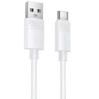 Дата кабель Borofone BX123 Leya USB to Type-C 36W (1m) White
