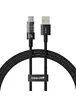 Дата кабель Baseus Gem Fast Charging USB Type-C 100W (1m) (P10373002211) Cluster Black
