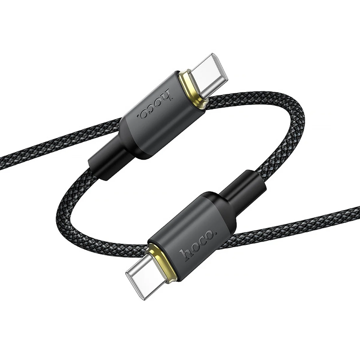Дата кабель Hoco X128 Benefit Type-C to Type-C 60W (1m) Black