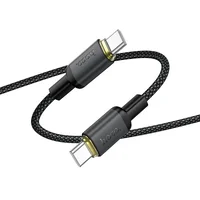 Дата кабель Hoco X128 Benefit Type-C to Type-C 60W (1m) Black