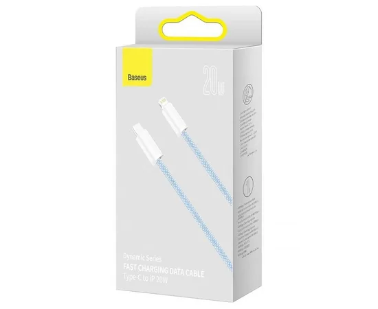 Дата кабель Baseus Dynamic Series Type-C to Lightning 20W (1m) (CALD000002) Blue