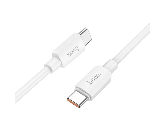 Дата кабель Hoco X96 Hyper Type-C to Type-C 100W (1m) White