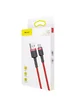 Дата кабель Baseus Cafule Type-C Cable 2A (2m) (CATKLF-C) Красный