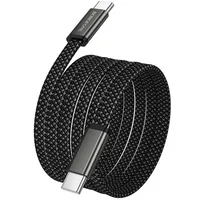 Дата кабель Borofone BX124 Peace Type-C to Type-C 60W (1m) Black