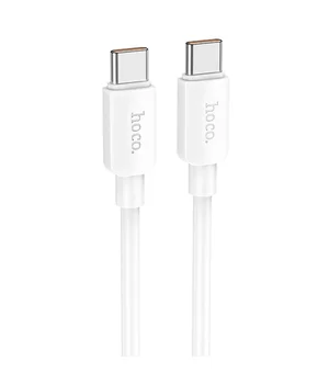 Дата кабель Hoco X96 Hyper Type-C to Type-C 100W (1m) White