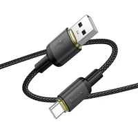 Дата кабель Hoco X128 Benefit USB to Type-C 36W (1m) Black