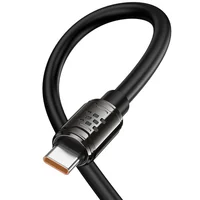 Дата кабель Hoco U143 Joy USB для Type-C 5A (1.2m) Black