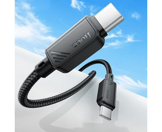 Дата кабель Hoco X113 Beneficio Type-C to Type-C 60W (1m) Black