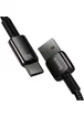 Дата кабель Baseus Tungsten Gold USB to Type-C Cable 100W (1m) (CAWJ00000) Black