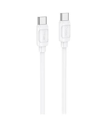 Дата кабель Hoco X115 Surpass Type-C to Type-C 60W (1m) White