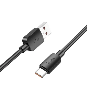 Дата кабель Hoco X96 Hyper USB to Type-C 100W (0.25m) Black