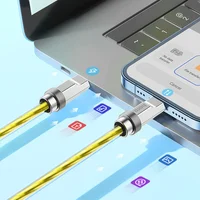 Дата кабель Hoco U113 Solid 20W Type-C to Lightning (1m) Gold