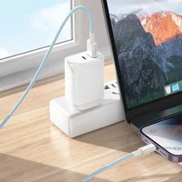 Дата кабель Borofone BX117 Source USB to Type-C 3A (1m) Blue