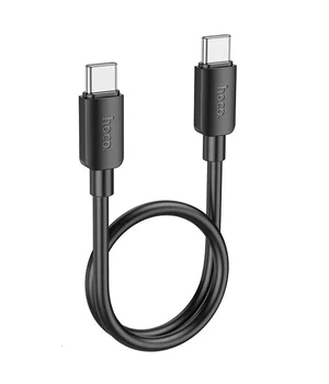 Дата кабель Hoco X96 Hyper Type-C to Type-C 60W (0.25m) Black