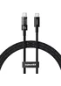 Дата кабель Baseus Gem Fast Charging Type-C to Type-C 100W (1m) (P10373000111) Cluster Black