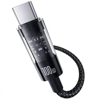 Дата кабель Baseus Gem Fast Charging Type-C to Type-C 100W (2m) (P10373000111-01) Cluster Black