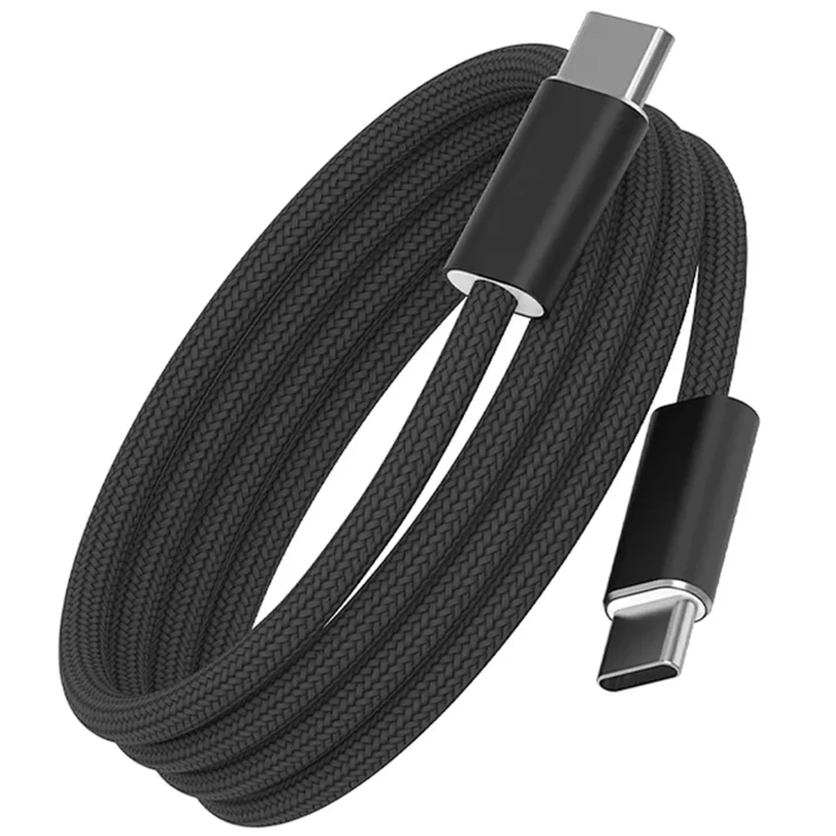 Дата кабель WIWU C101 Essen Type-C to Type-C 240W (1.5m) Black
