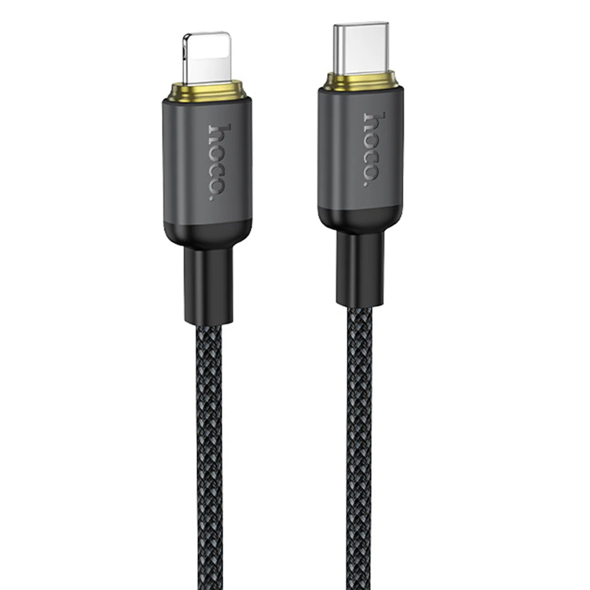 Дата кабель Hoco X128 Benefit Type-C to Lightning 30W (1m) Black