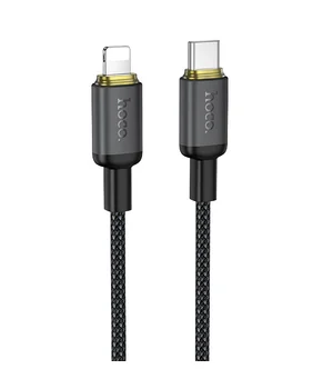 Дата кабель Hoco X128 Benefit Type-C to Lightning 30W (1m) Black