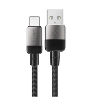 Дата кабель Acefast C9-04 USB-Type-C 3A (1.2m) Black
