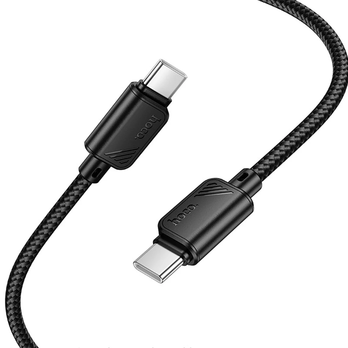 Дата кабель Hoco X113 Beneficio Type-C to Type-C 60W (1m) Black