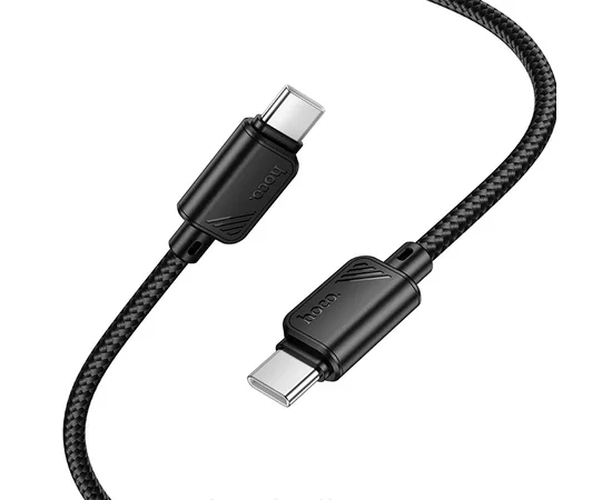 Дата кабель Hoco X113 Beneficio Type-C to Type-C 60W (1m) Black