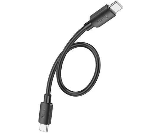 Дата кабель Hoco X96 Hyper Type-C to Type-C 60W (0.25m) Black