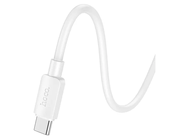 Дата кабель Hoco X96 Hyper Type-C to Type-C 100W (1m) White