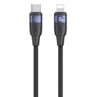 Дата кабель Usams US-SJ635 U85 Type-C to Lightning 30W (2m) Black