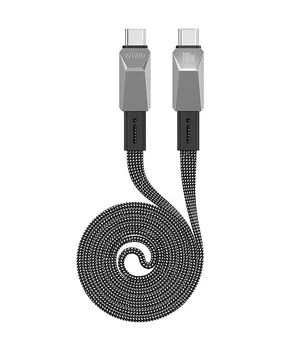 Дата кабель WIWU Wi-C078 Type-C to Type-C 100W (1m) Silver