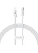 Дата кабель Baseus Gem Fast Charging Type-C to Lightning 20W (1m) (P10373001) Moon White