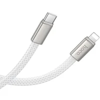 Дата кабель Hoco X125 Exceso Type-C to Lightning 30W (1m) White