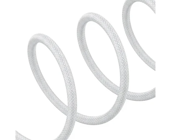 Дата кабель Baseus Gem Fast Charging Type-C to Type-C 100W (1m) (P10373000111) Moon White