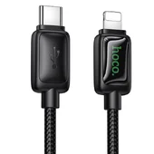 Дата кабель Hoco U146 Mundo Type-C to Lightning 30W (1.2m) Black