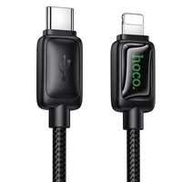 Дата кабель Hoco U146 Mundo Type-C to Lightning 30W (1.2m) Black
