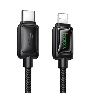 Дата кабель Hoco U146 Mundo Type-C to Lightning 30W (1.2m) Black