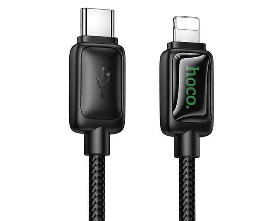Дата кабель Hoco U146 Mundo Type-C to Lightning 30W (1.2m) Black