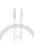 Дата кабель Baseus Gem Fast Charging Type-C to Type-C 100W (1m) (P10373000111) Moon White