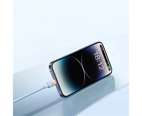 Дата кабель Baseus Discolor Series Fast Charging Type-C to Lightning 20W (2m) (P10374901) Galaxy Blue