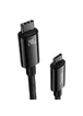 Дата кабель Baseus Tungsten Gold Type-C to Type-C Cable 240W (3m) (CAWJ040020) Black