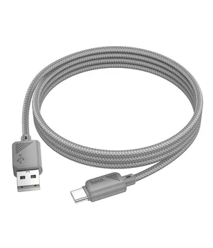 Дата кабель Hoco X113 Beneficio USB to Type-C (1m) Gray