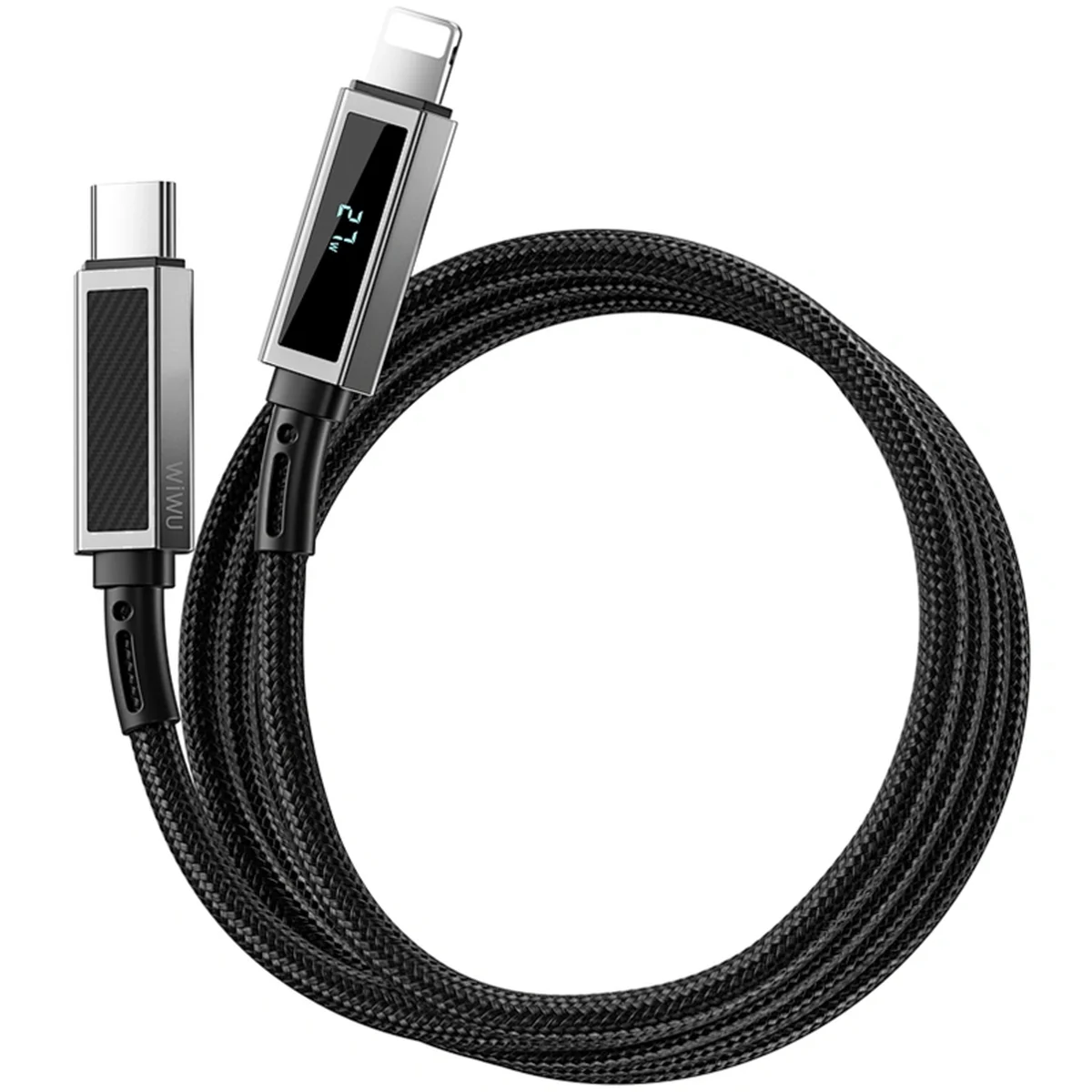 Дата кабель WIWU C080 Warriors Type-C to Lightning 27W (1m) Black