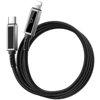 Дата кабель WIWU C080 Warriors Type-C to Lightning 27W (1m) Black