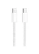 Дата USB-C кабель USB-C FineWoven для Apple (A) (1m) (box) White